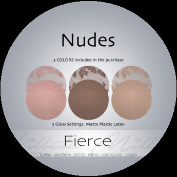 Second Life Marketplace - LM FIERCE - Flower Nudes - Kupra Bimbo